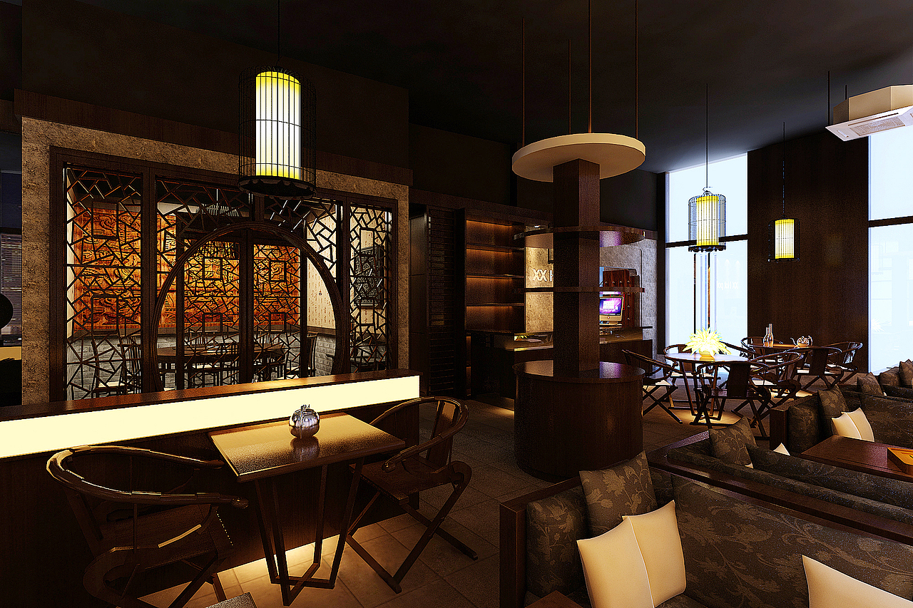 hot pot餐厅室内装修设计效果图-贵阳专业餐厅装修设计