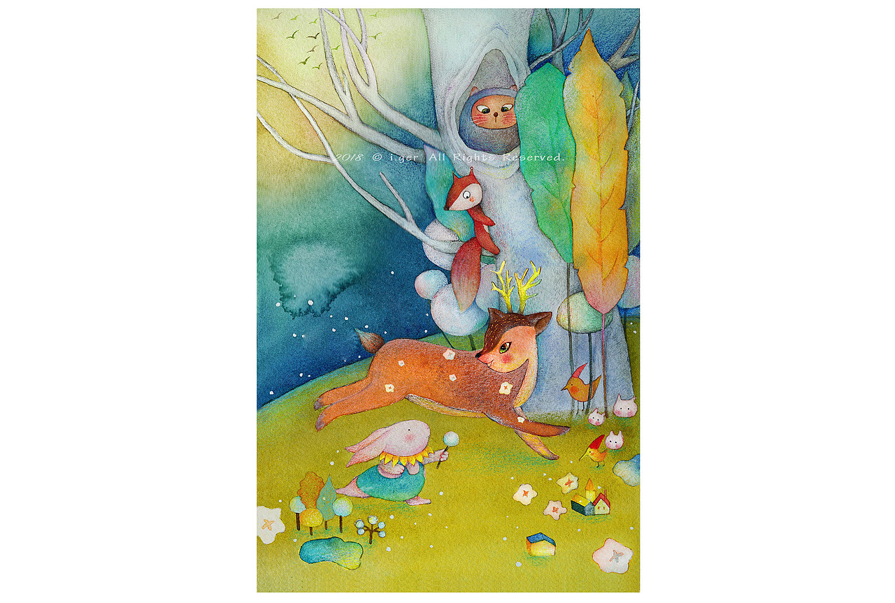 一组封面商稿（图ZMTIxOTY2NzE2） - 商业插画 - 站酷设计师一格iger原创素材 - 站酷ZCOOL