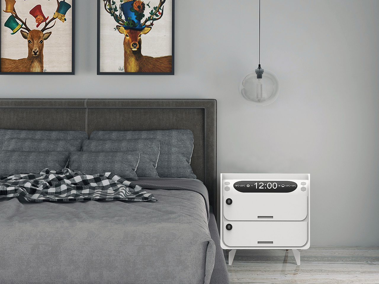 智慧家庭—智能家居:床头柜