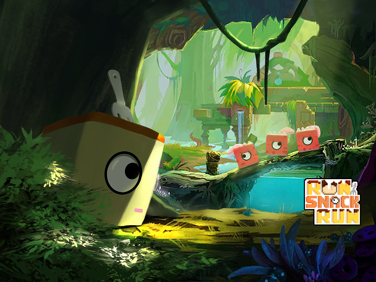 run snack run游戏设计，已上架app store和安卓google play（图ZMzYzNTEzNDg=） - 游戏UI - 站酷设计师Season_H原创素材 - 站酷ZCOOL