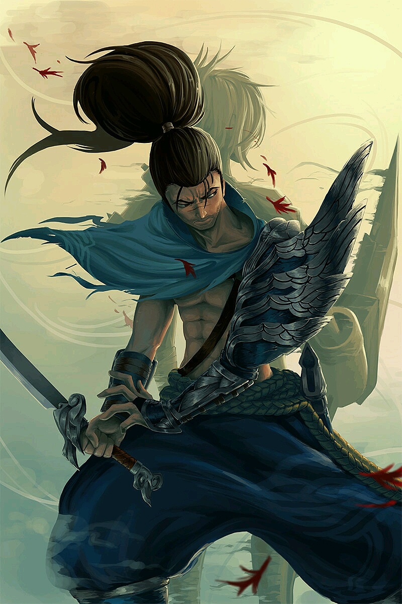 转自国外的大触们的剑豪亚索