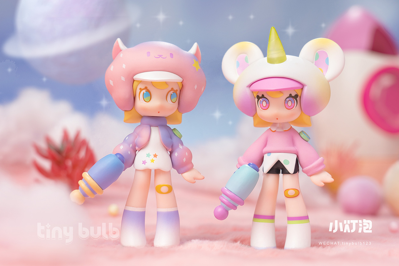 盲盒摄影｜zoe外太空系列（图ZMjc4NjU2Mjg0） - 产品摄影 - 站酷设计师小灯泡视觉I潮玩原创素材 - 站酷ZCOOL