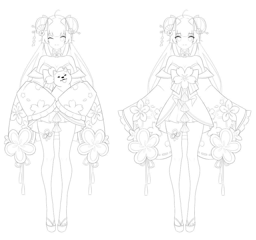 live2d立绘（图ZMzIwODQ5MzAw） - 创作习作 - 站酷设计师惜旧香原创素材 - 站酷ZCOOL