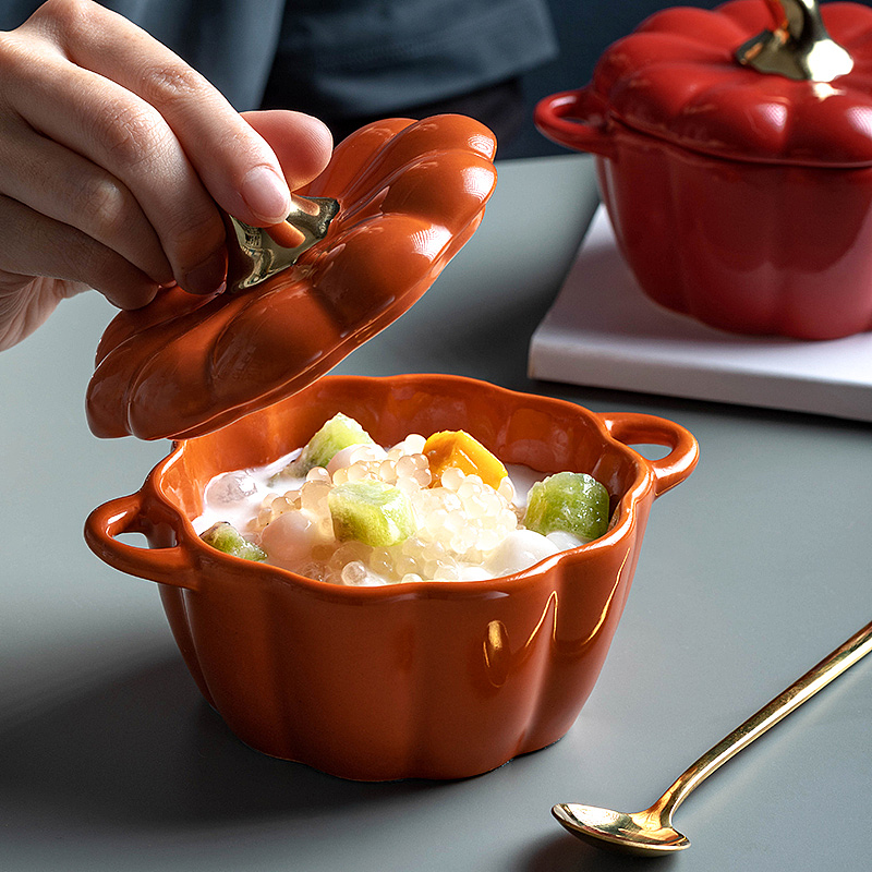 南瓜形状 | 多色蒸蛋盅×漫雨集市 电商摄影 南京摄影