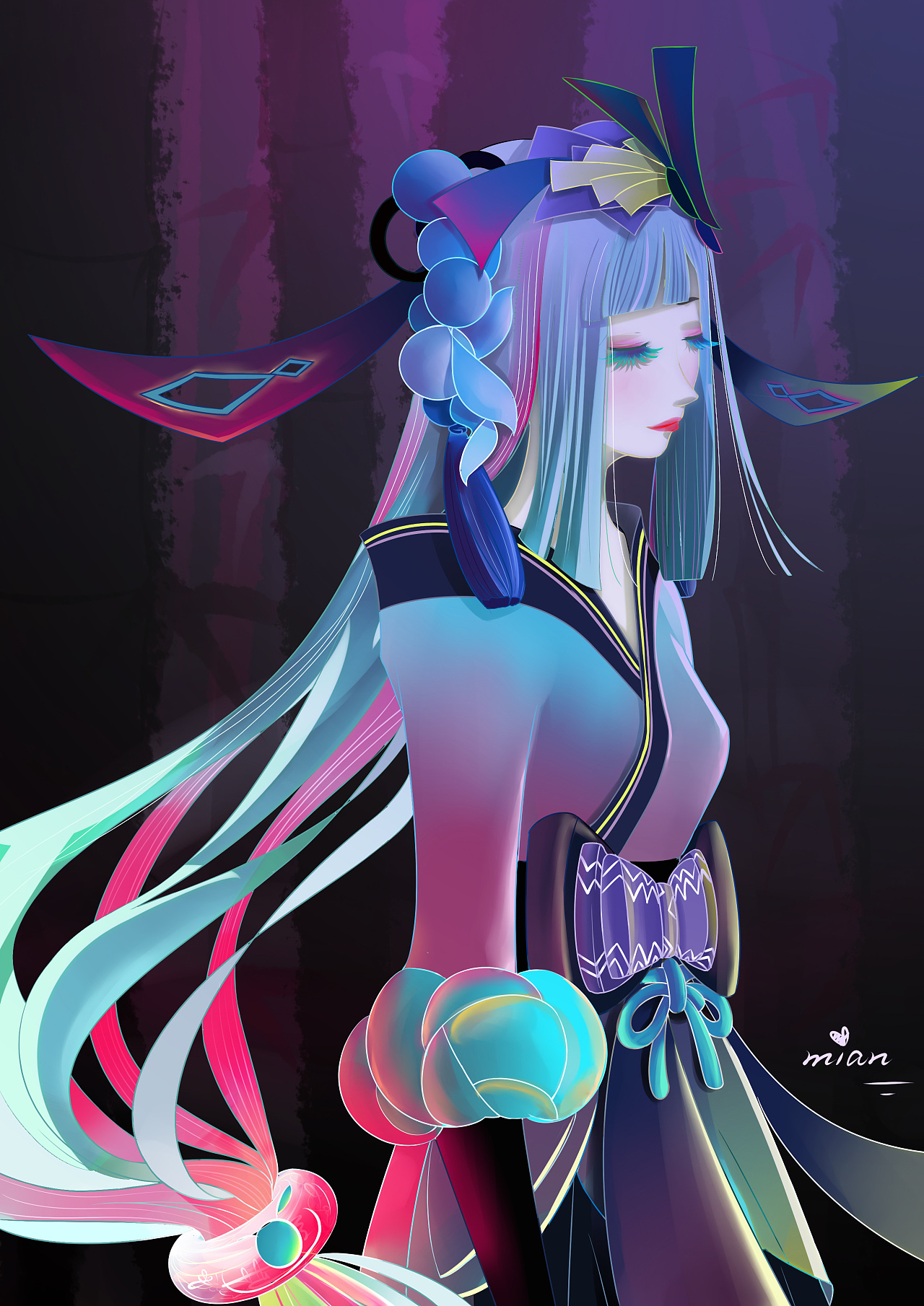 原创作品:我心中的青行灯