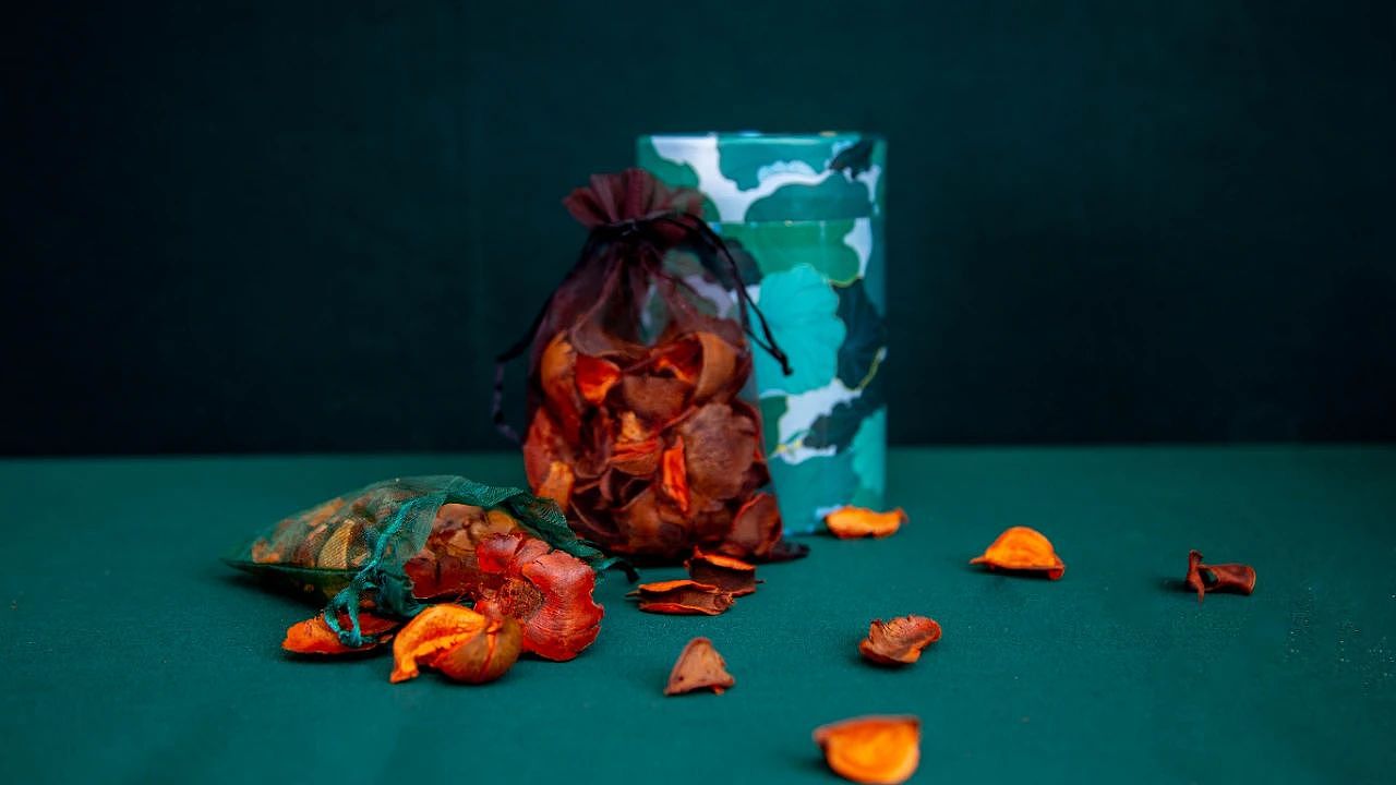 【插画】端午香包物料包装盒插画