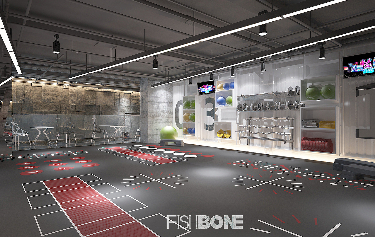 鱼骨设计-私人健身会所（图ZMzc4NTg4Mjg=） - 家装设计 - 站酷设计师鱼骨设计事务所原创素材 - 站酷ZCOOL