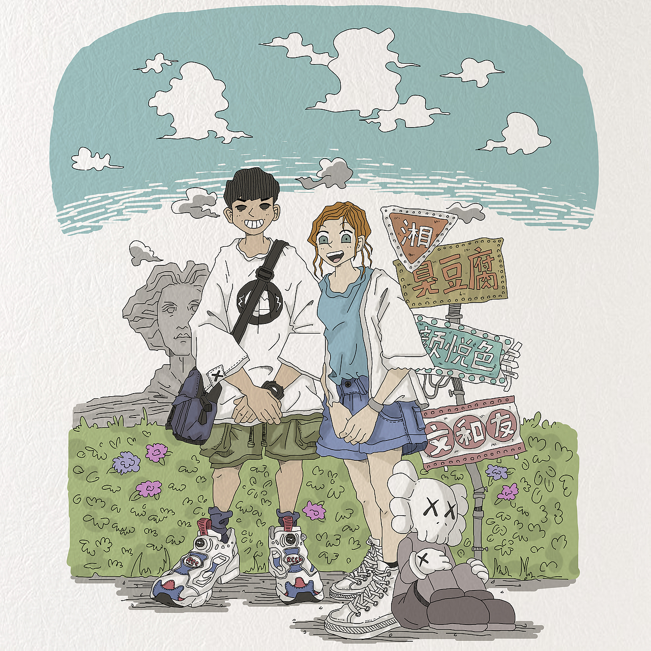 插画练习（图ZMjY1MzQ3NTE2） - 创作习作 - 站酷设计师Z_Haoo原创素材 - 站酷ZCOOL