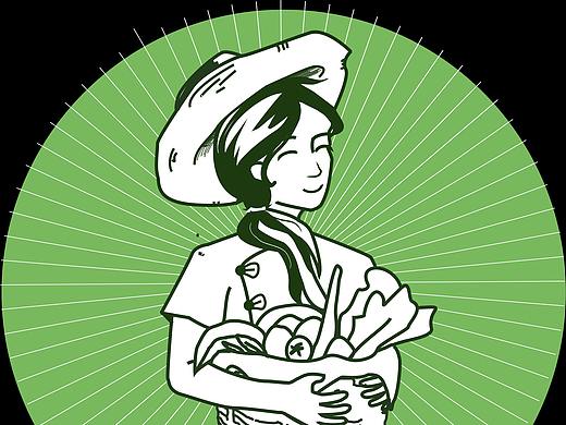 农产品公司logo设计