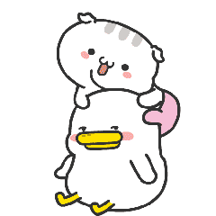 躺倒鸭x萌力星球|表情包联动