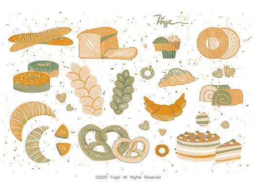面包小物件（个人主页-ZNDM3NDA5ODA=） - 创作习作 - 站酷设计师努力成大触Tinge原创素材 - 站酷ZCOOL