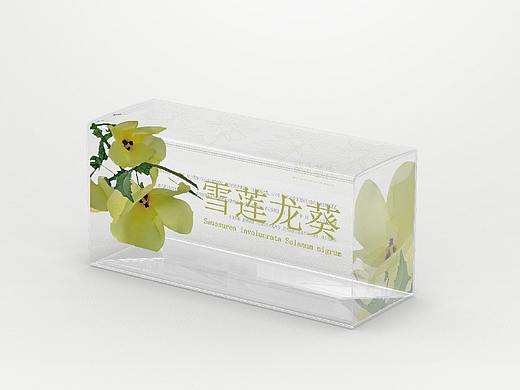 产品包装 包装盒设计 磨砂透明包装