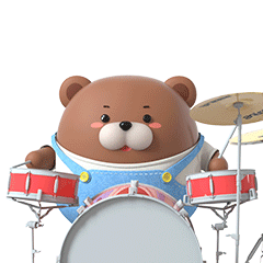 帕比熊快乐篇（图ZMjYzNTEyMzYw） - 网络表情 - 站酷设计师汉将er原创素材 - 站酷ZCOOL