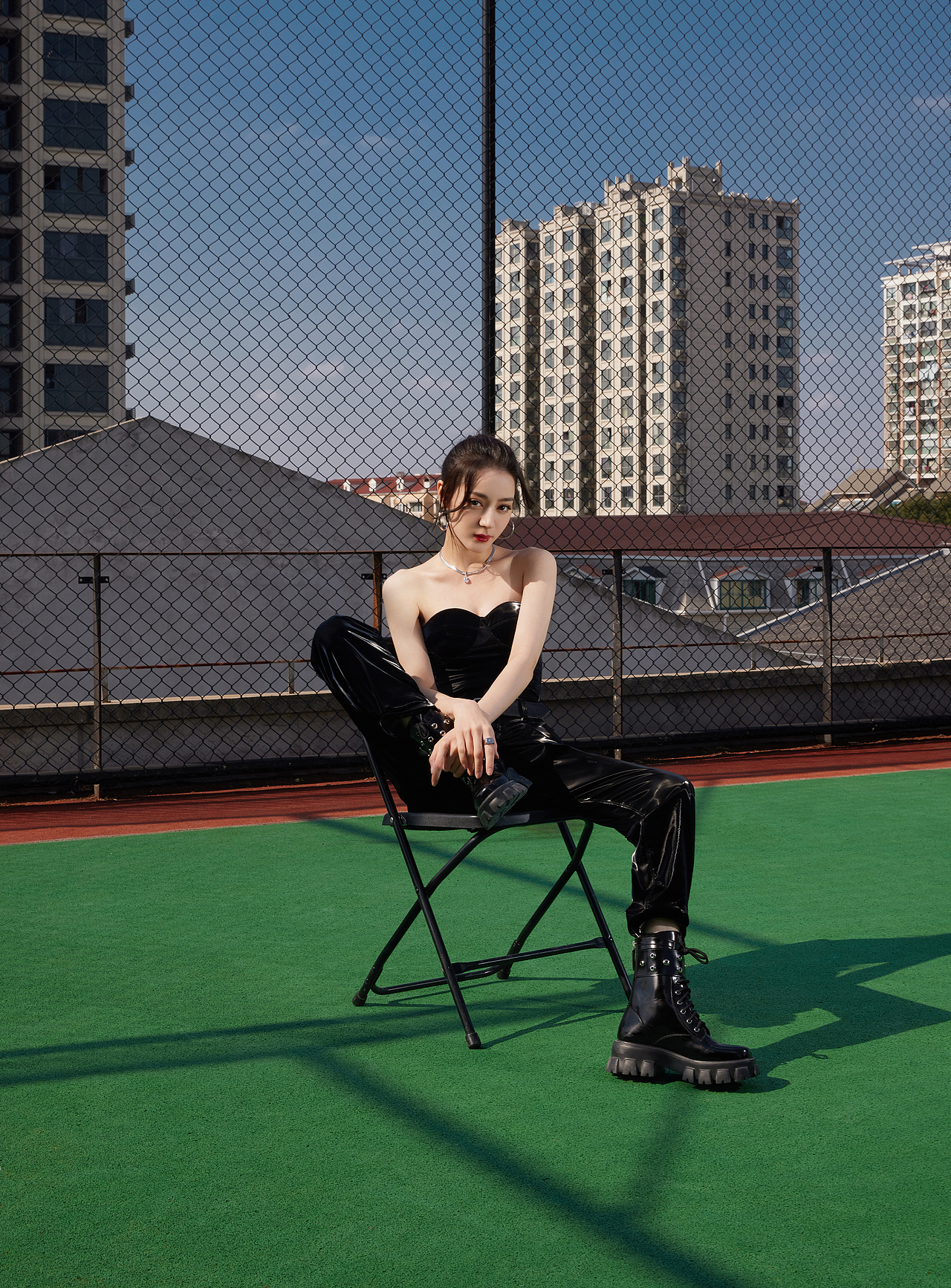 迪丽热巴#和平精英四排节#大吉大利今晚吃鸡