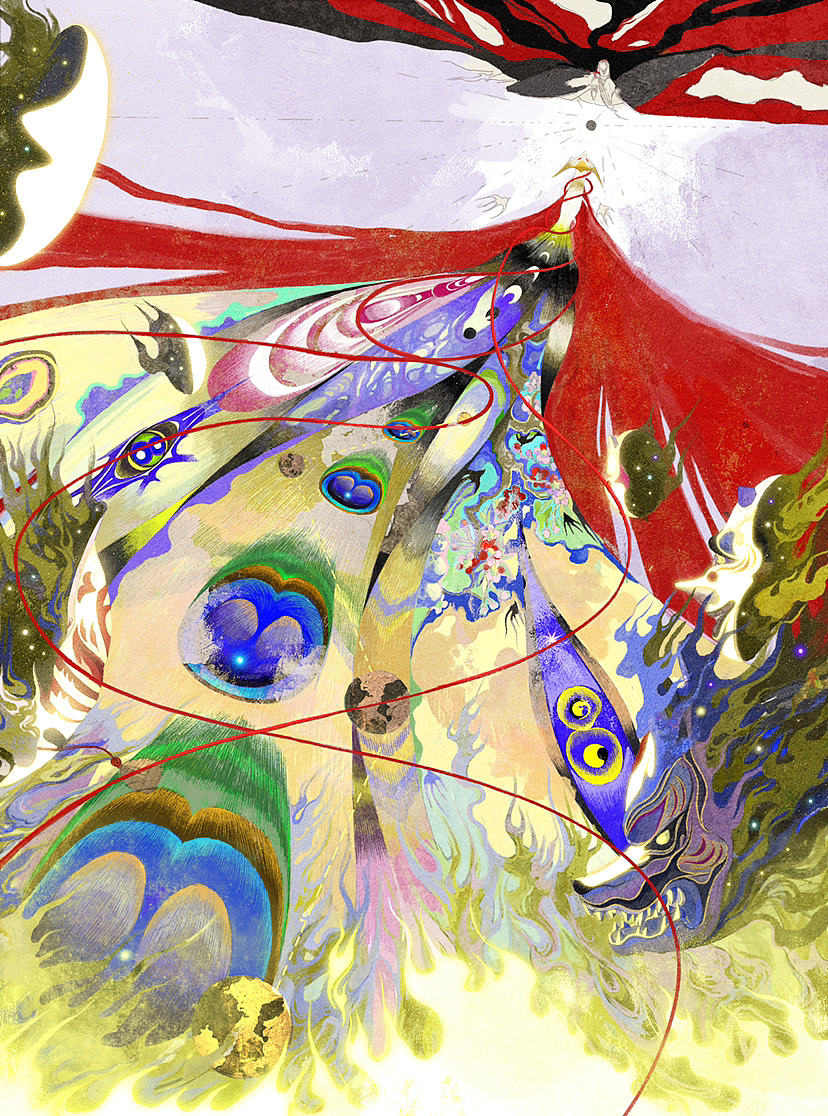 2022插画总结（图ZMzI2ODI2MTQ0） - 创作习作 - 站酷设计师津岐原创素材 - 站酷ZCOOL