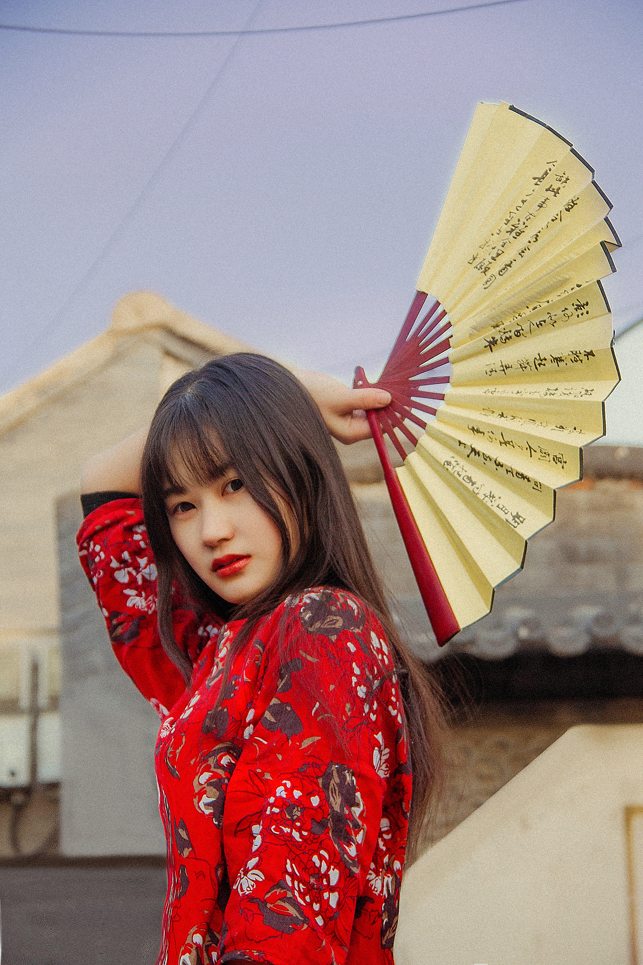 折扇·中国风（图ZNDQ4MTczNTY=） - 人像摄影 - 站酷设计师卓小昕sweetheart原创素材 - 站酷ZCOOL
