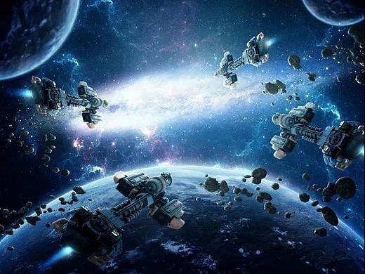 【野马设计】平面设计教程-如何在PS中创建一个惊人的太空战斗场景