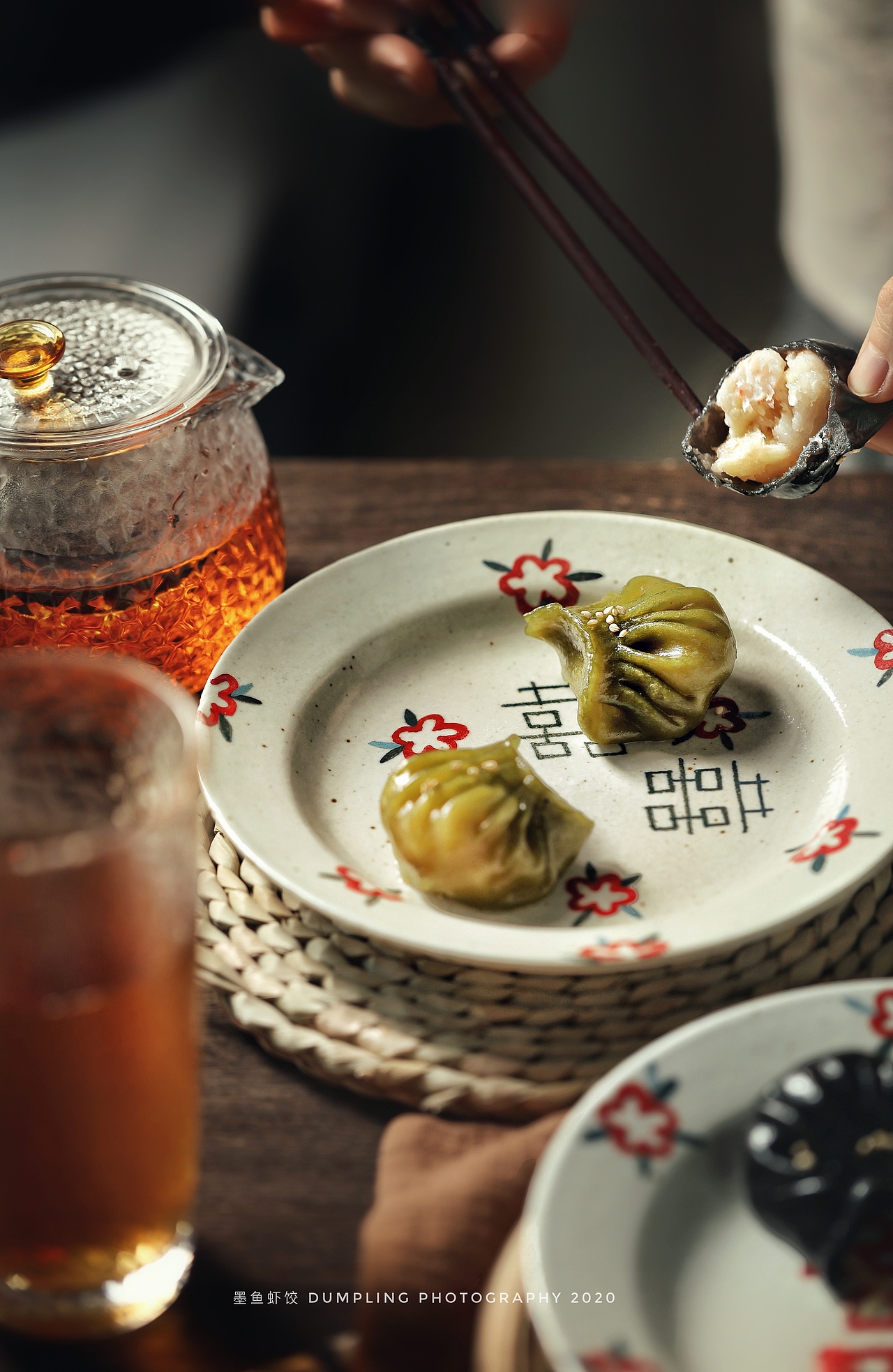 黑金虾饺 茶餐厅美食 美食摄影