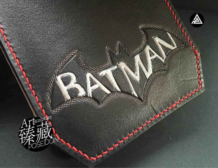 【原创】 Poseidon臻 藏 私人订制-蝙蝠侠短夹（图ZNjI3NjUzNDg=） - 工艺品设计 - 站酷设计师945124原创素材 - 站酷ZCOOL