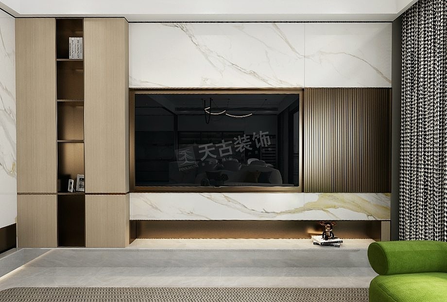 东原旭辉江山樾叠拼别墅装修|现代风格设计效果赏析