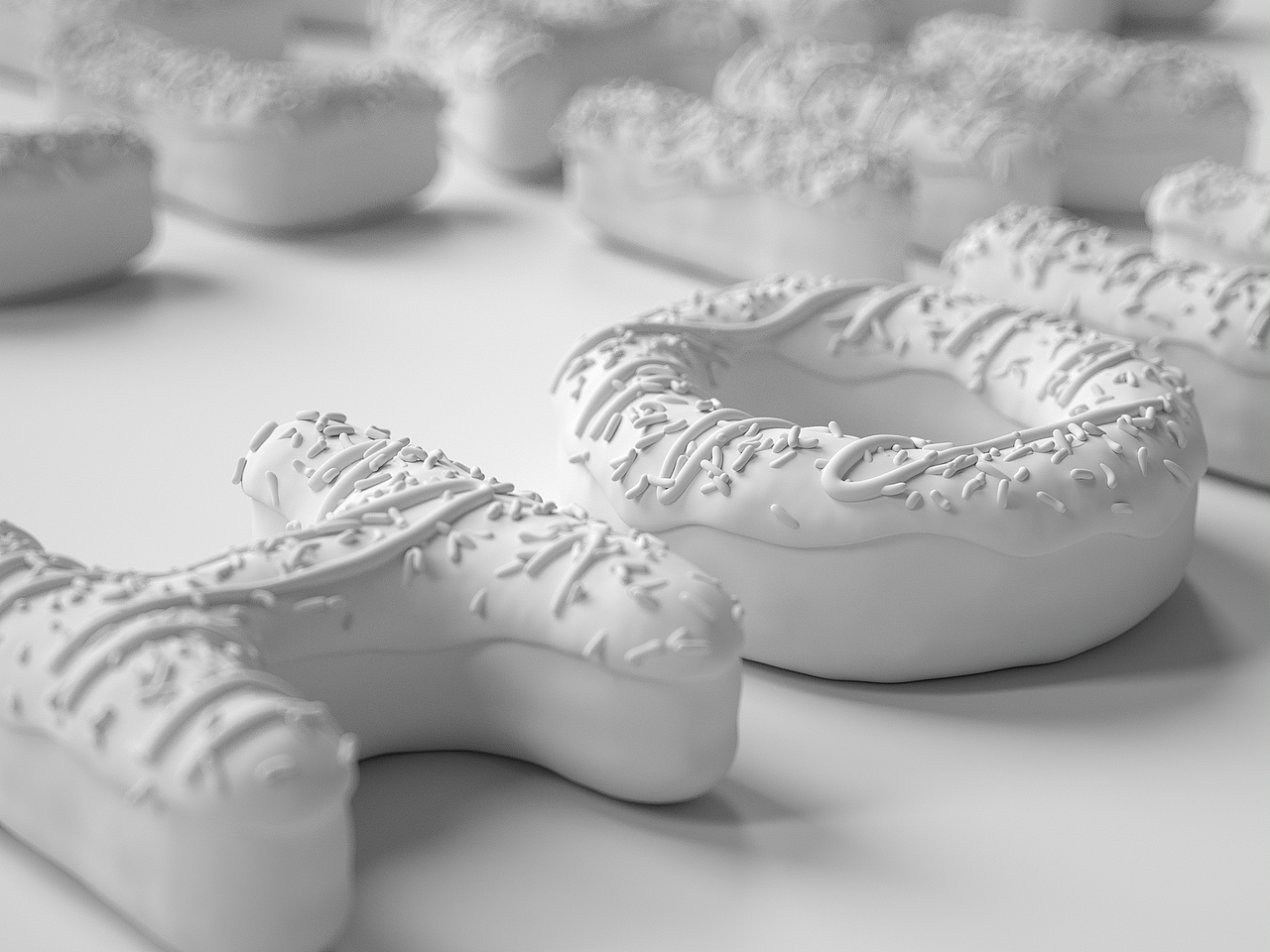 甜甜圈（图ZMjY0NDE1MDQ4） - 其他三维 - 站酷设计师Clark居然被用了原创素材 - 站酷ZCOOL