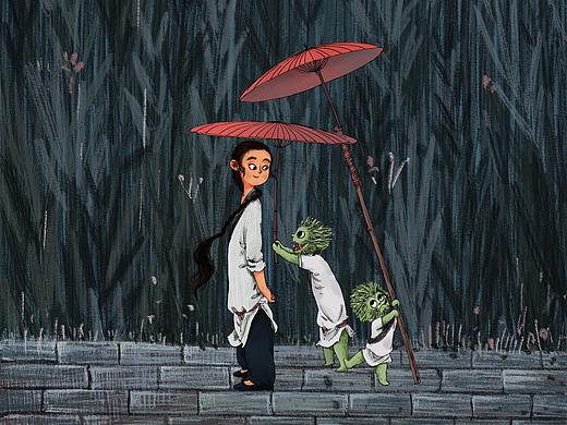 香樟垌南（一）（個(gè)人主頁-ZMjk3NjU5MDQ=） - 創(chuàng)作習(xí)作 - 站酷設(shè)計(jì)師阿谷Yanni原創(chuàng)素材 - 站酷ZCOOL