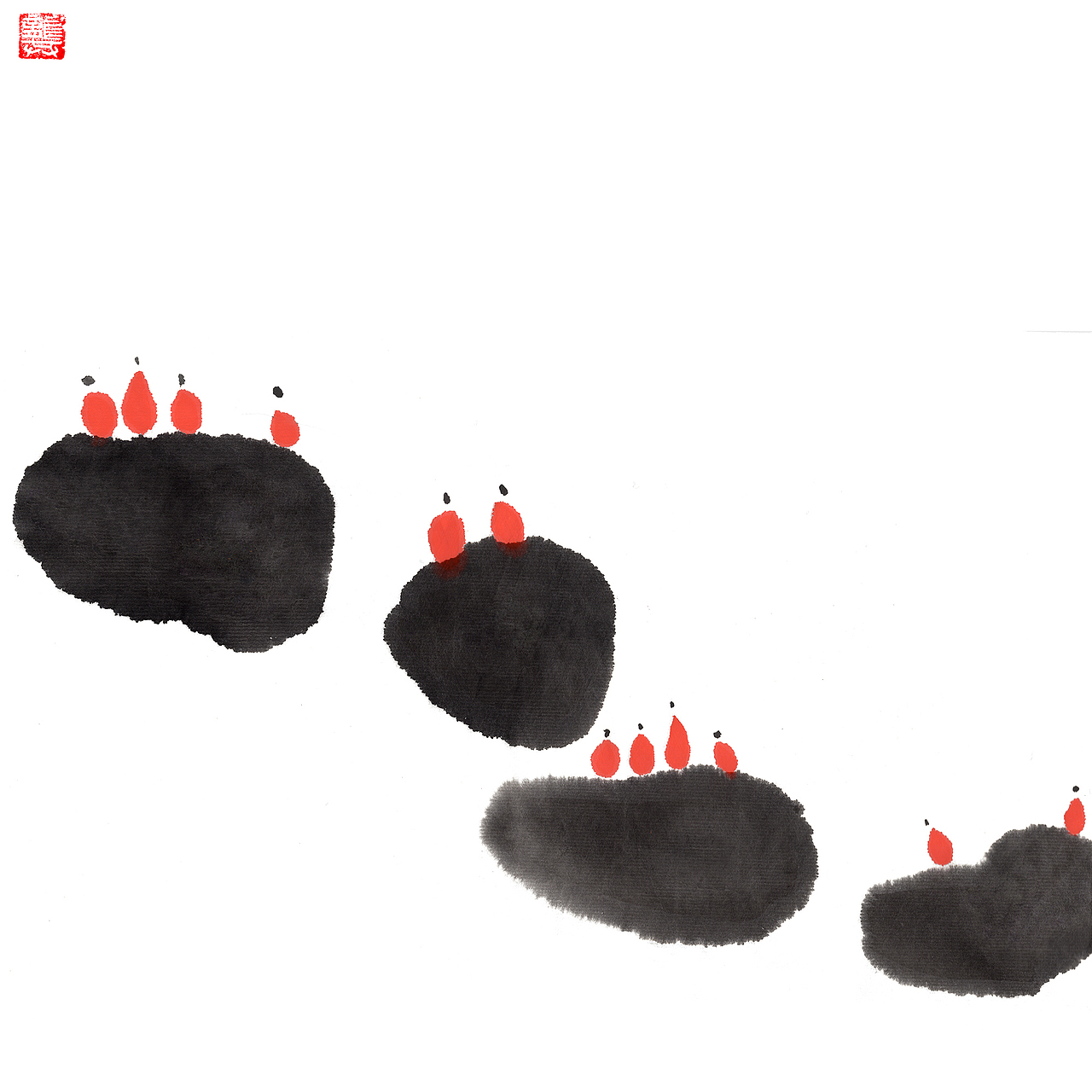 禅（图ZMjA0OTI2OTA4） - 书法 - 站酷设计师流失的墨雨花原创素材 - 站酷ZCOOL