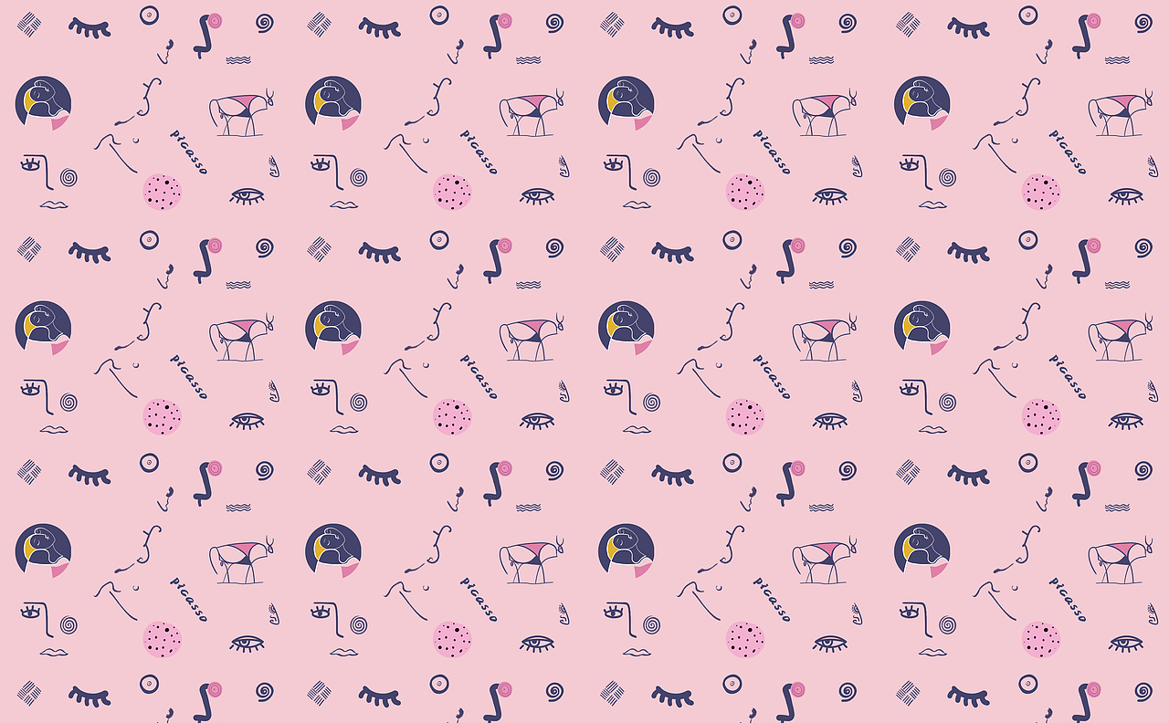 毕加索插画再创（图ZMjc3NzQ0NDY0） - 艺术插画 - 站酷设计师盘狗大喵原创素材 - 站酷ZCOOL