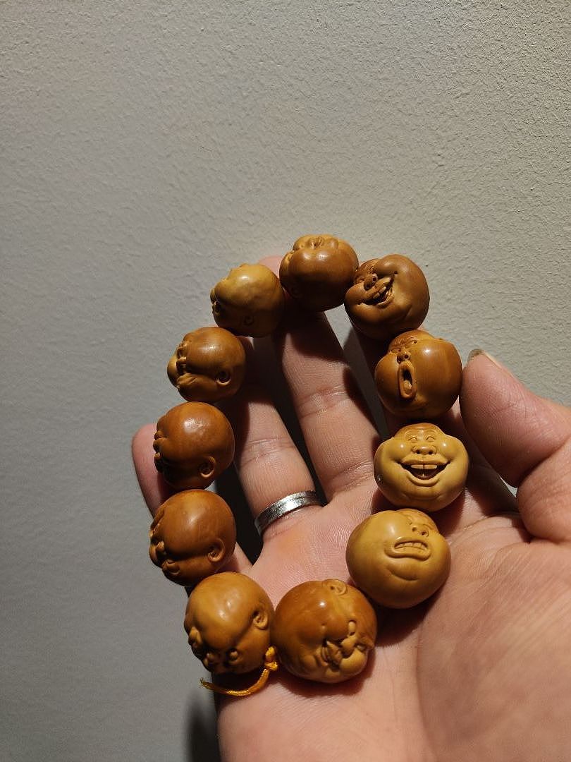 覃投艺核工作室希早核雕作品效果