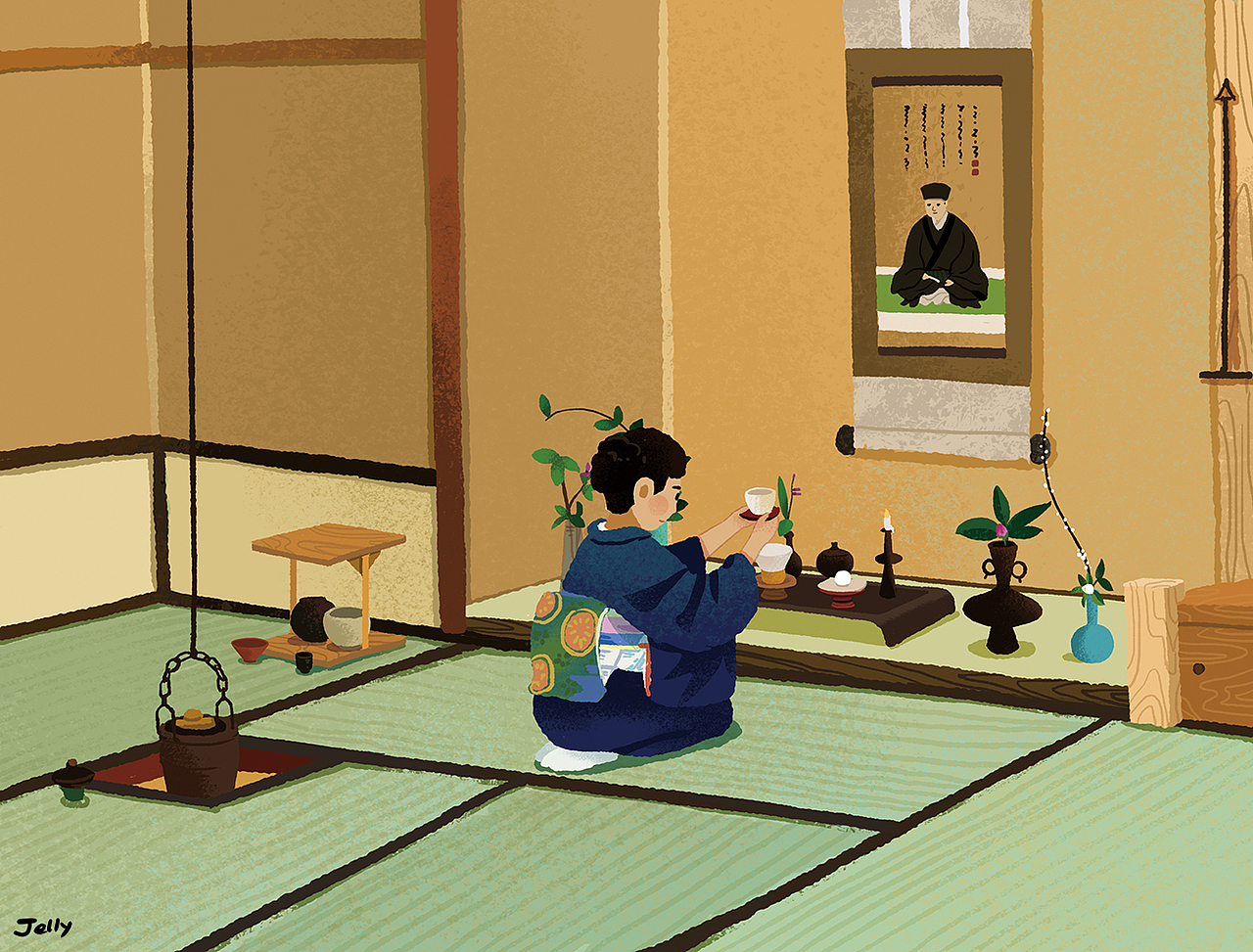 知日《日本茶道完全入门》插图1_摘梨_jelly-站酷zcool