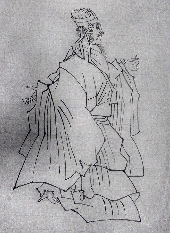 临摹[明]陈洪绶《水浒叶子》（图ZMTAyODExNjQ0） - 绘画 - 站酷设计师刘伟art原创素材 - 站酷ZCOOL