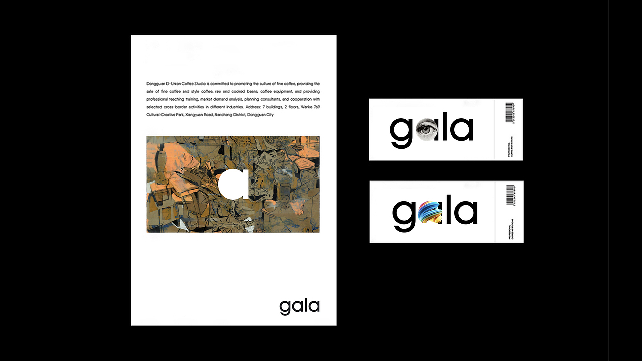 gala logo/VI 设计（图ZMjE1NzcxMjM2） - 品牌 - 站酷设计师小鱼爱吃鱼儿原创素材 - 站酷ZCOOL