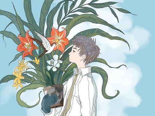 手绘（个人主页-ZNDYyMDc1MDg=） - 商业插画 - 站酷设计师关于黎明原创素材 - 站酷ZCOOL