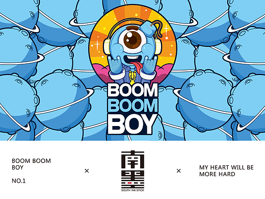 南墨斋-NO.1 - BOOMBOOMBOY（个人主页-ZMjM5NDM2OTY=） - 创作习作 - 站酷设计师南墨斋原创素材 - 站酷ZCOOL