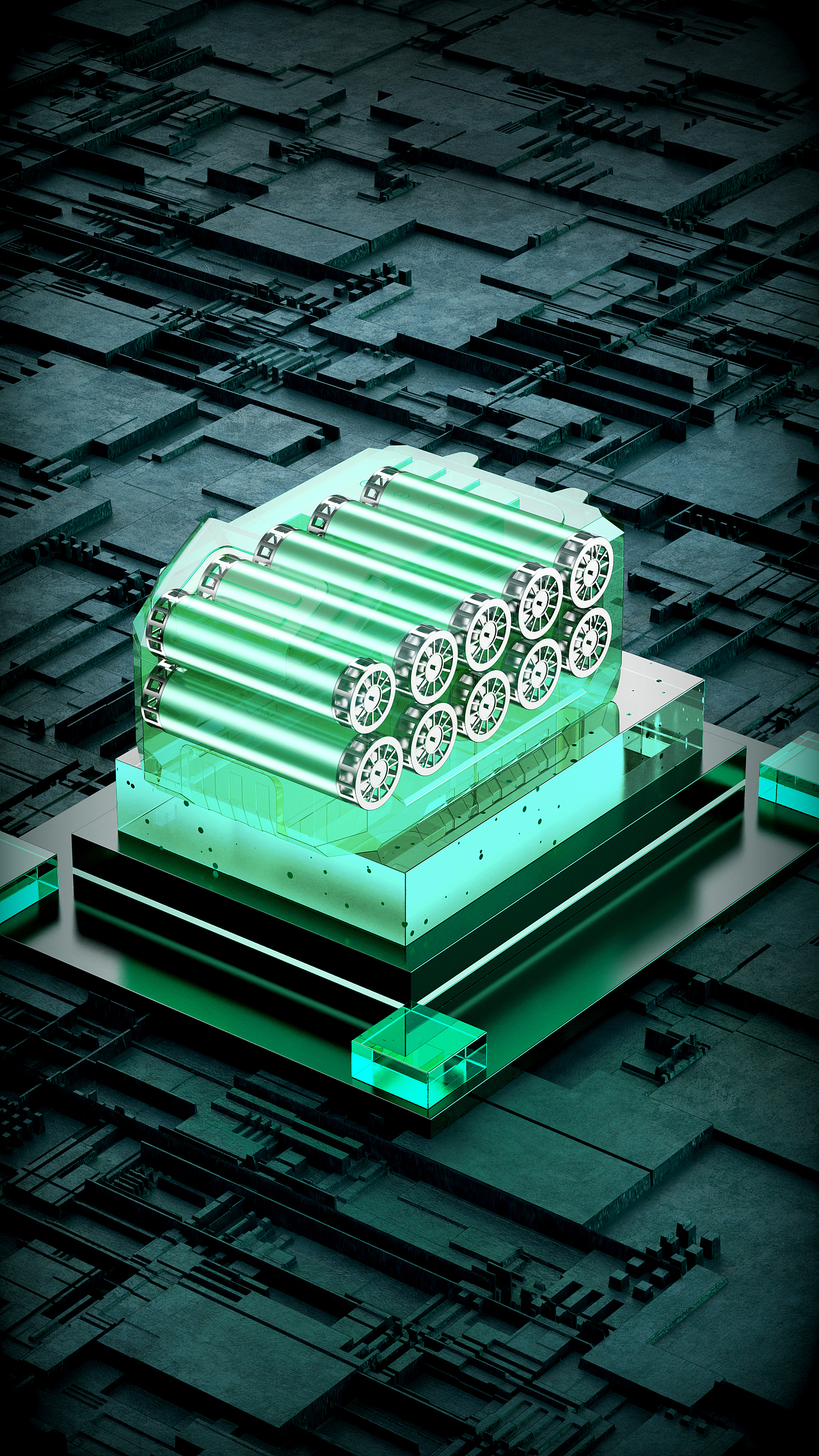 【产品渲染 - 前路漫漫 新年新气象】