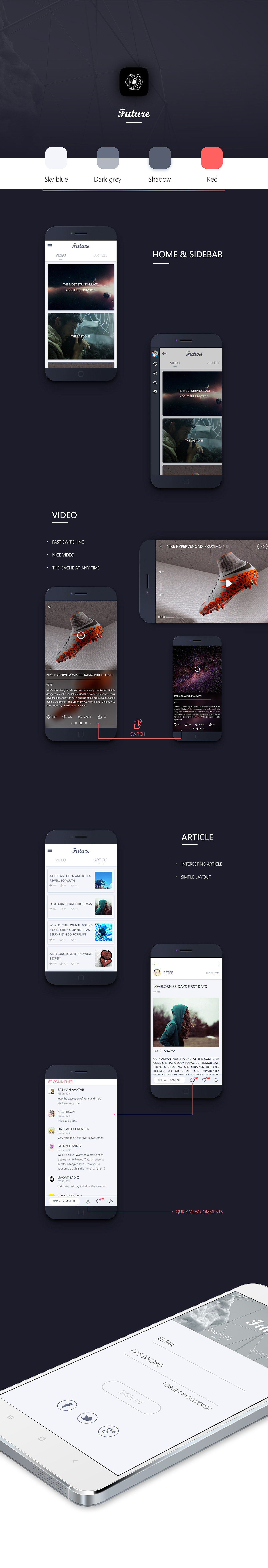Future App（图ZNDMyMTk3MTY=） - APP界面 - 站酷设计师东篱CC原创素材 - 站酷ZCOOL