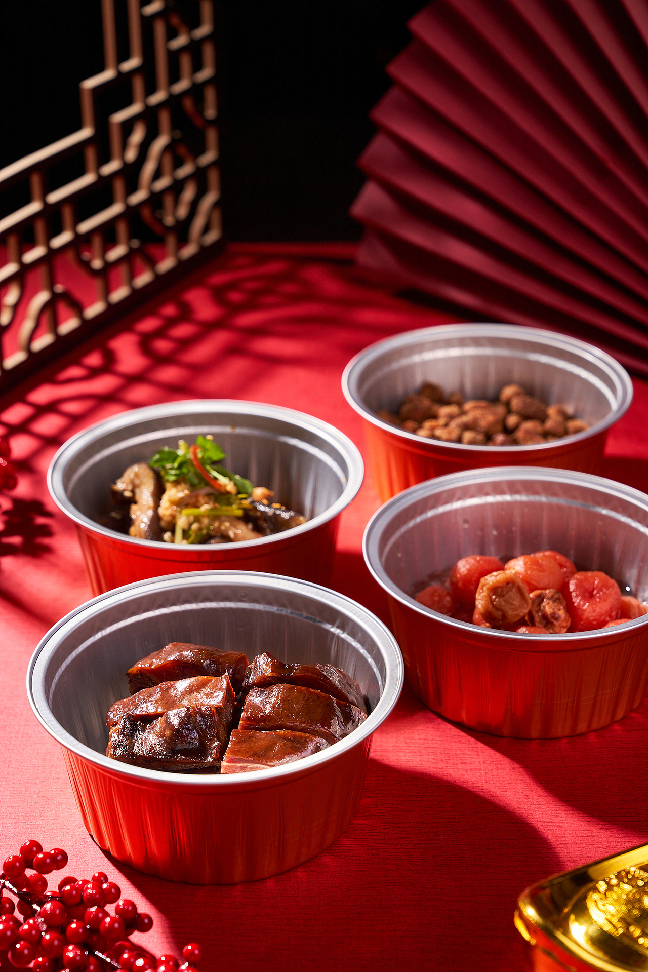 美食摄影-天河希尔顿外带年夜饭