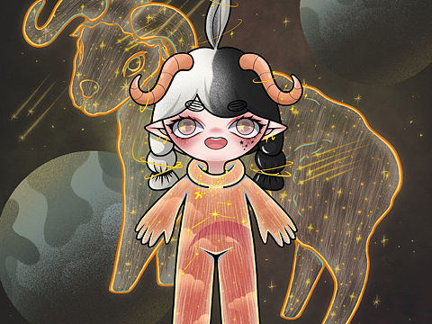 nft插画|十二星座 RIMIA