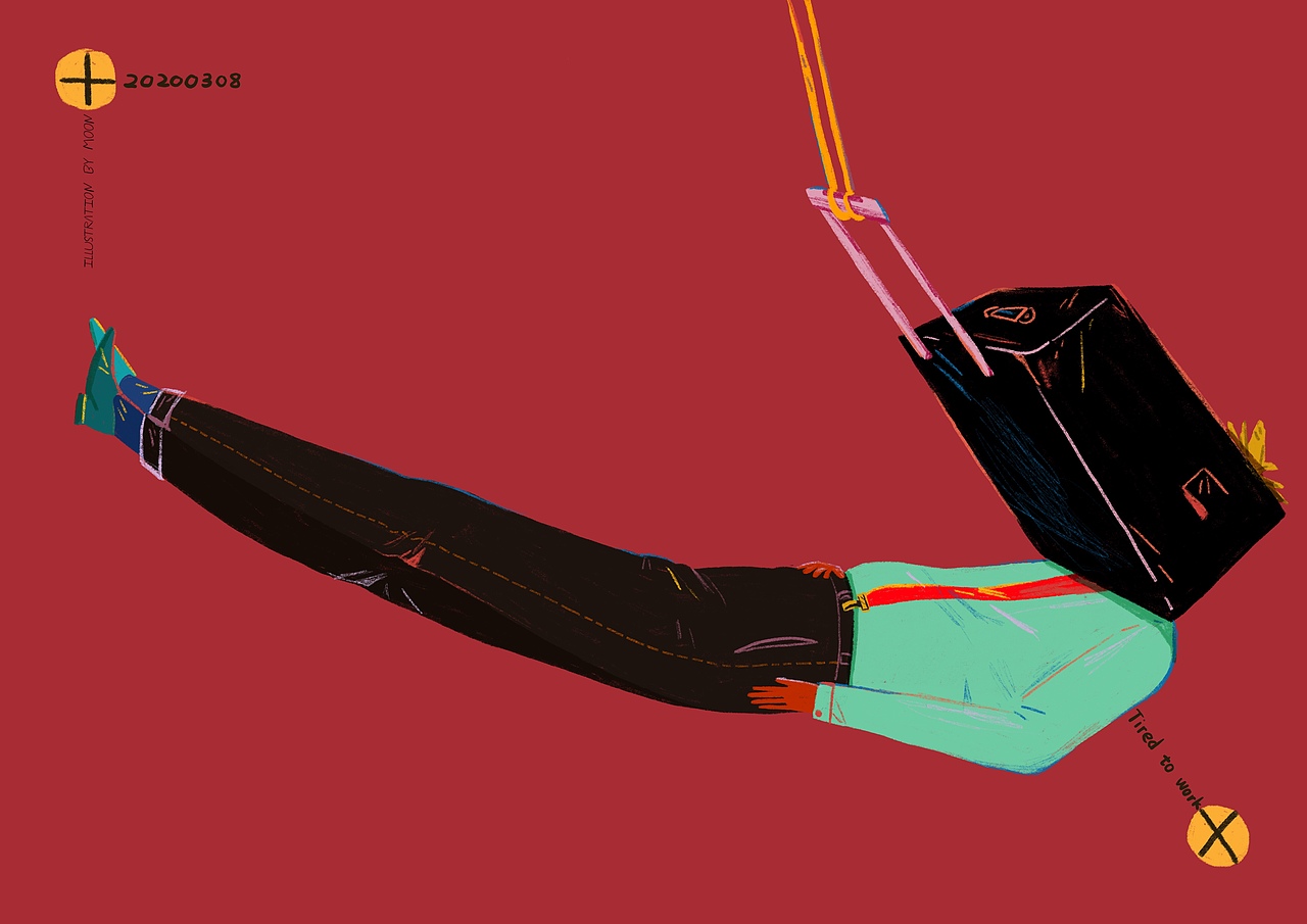 月亮Jiamino--“74天”之系列一（图ZMzE0NDYyMDQ0） - 艺术插画 - 站酷设计师木丁插画工作室原创素材 - 站酷ZCOOL