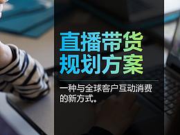 排版｜直播帶貨規(guī)劃案