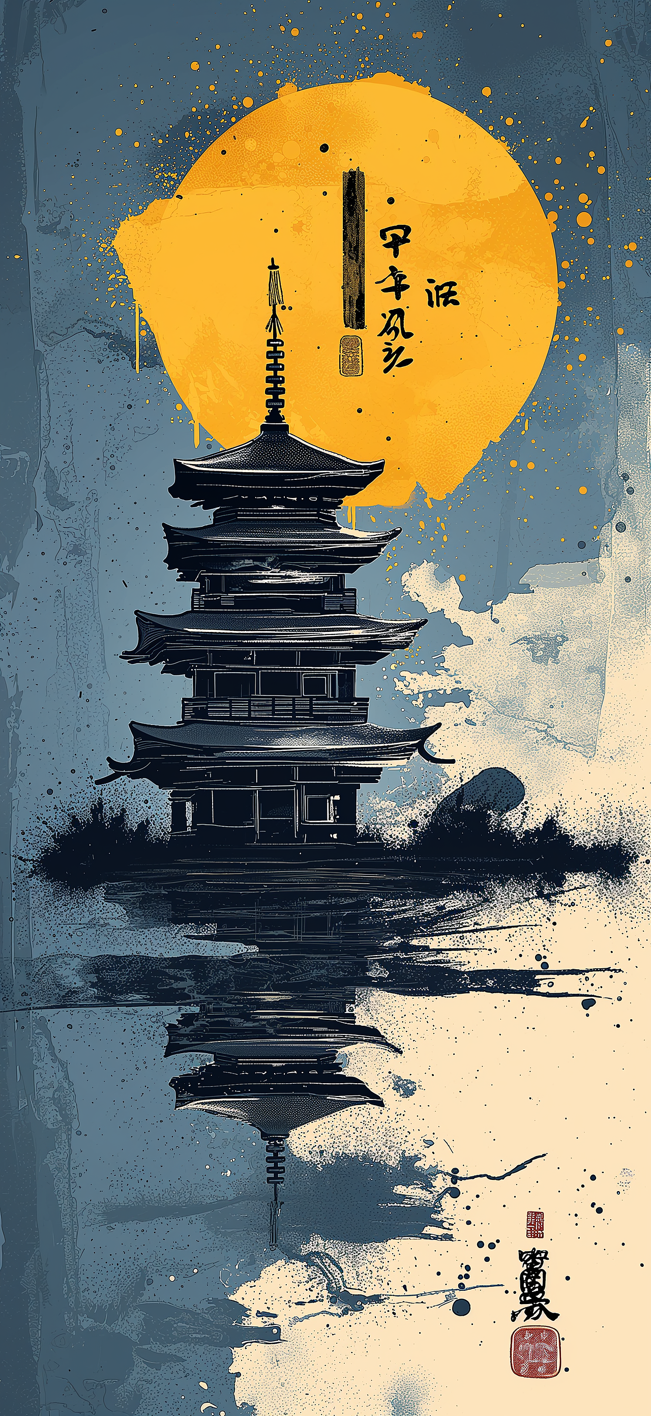 AIGC | Midjourney国风场景创作（图ZMzYwNTg0NjI4） - 概念设定 - 站酷设计师大大大全原创素材 - 站酷ZCOOL