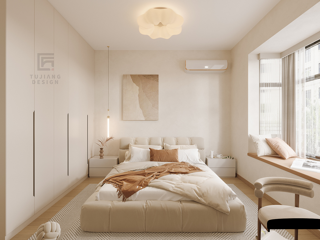 清爽奶油风,恰到好处的温柔氛围