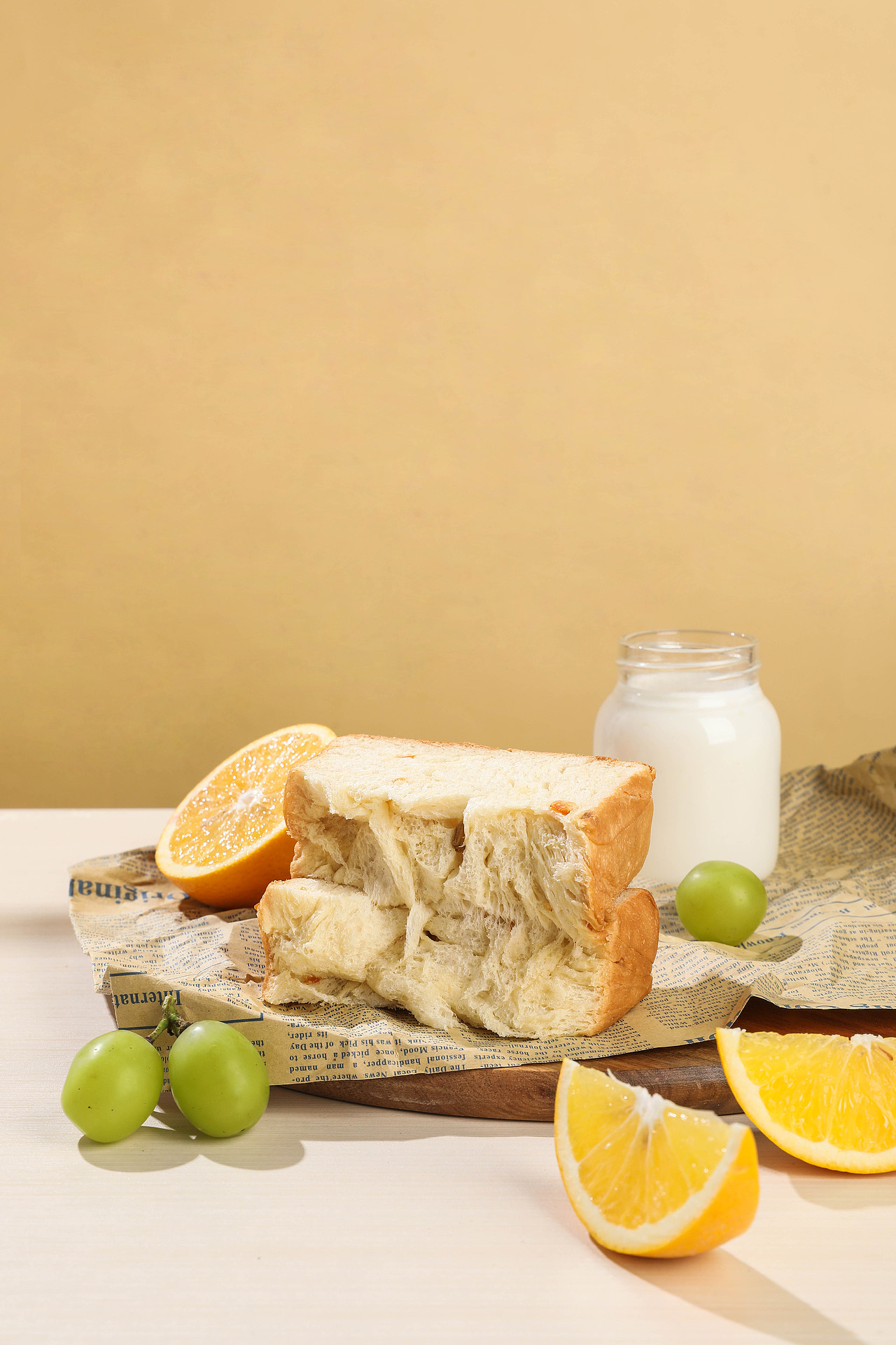 面包 / 土司 / 蛋黄饼拍摄