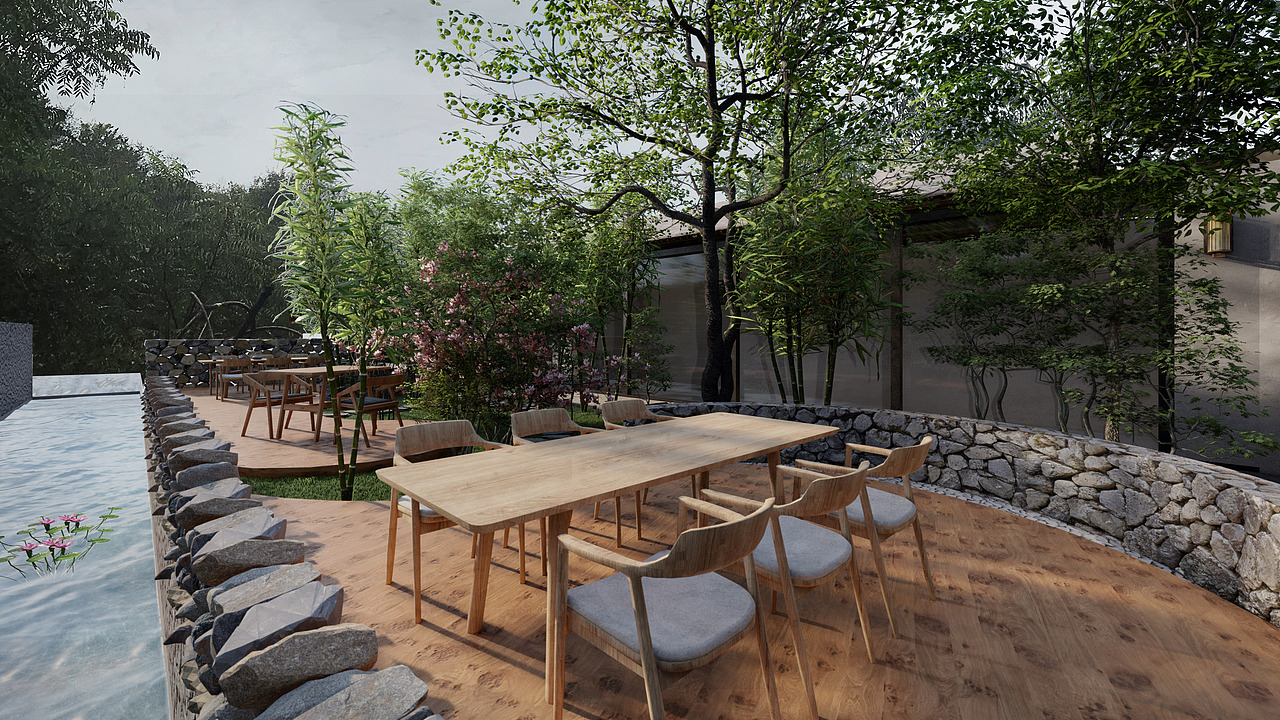 石板人家面馆（图ZMzU2Nzc4MDQ0） - 商业空间设计 - 站酷设计师秋琳原创素材 - 站酷ZCOOL