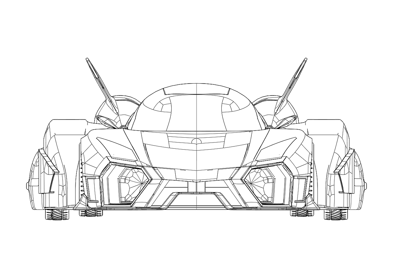 全新炫酷概念车（图ZMzA1NzIxMzUy） - 交通工具 - 站酷设计师揍哭我求求你原创素材 - 站酷ZCOOL