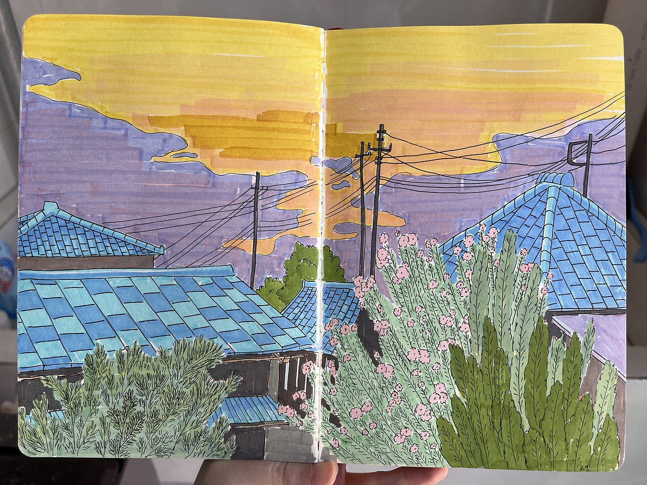 电影名场面之—马克笔绘（图ZMzQxNDQ1NjQw） - 创作习作 - 站酷设计师水漫歌原创素材 - 站酷ZCOOL