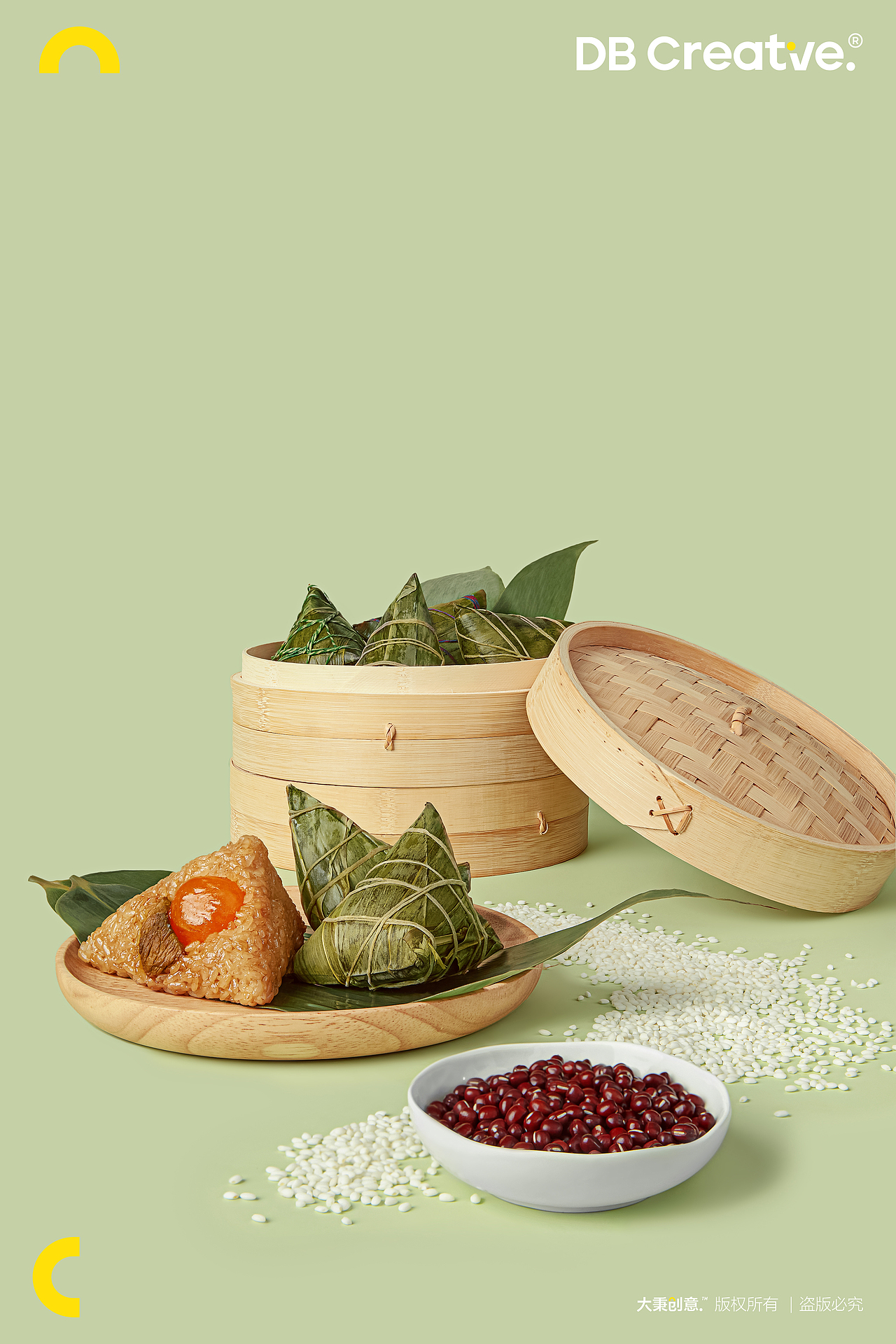 电商摄影 | 小米有品粽子 ✖ 大秉创意