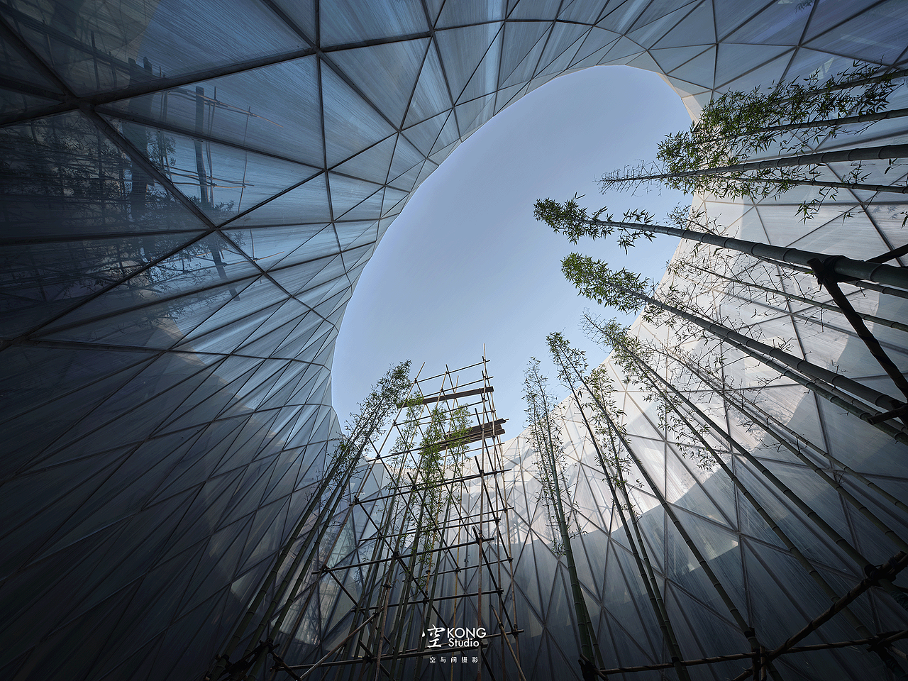 成都空与间摄影:成都天府新区独角兽岛