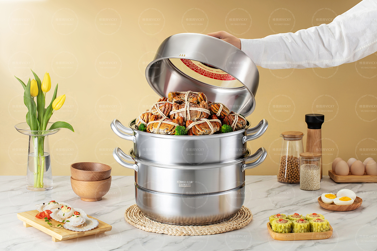 电商产品——高压锅修图