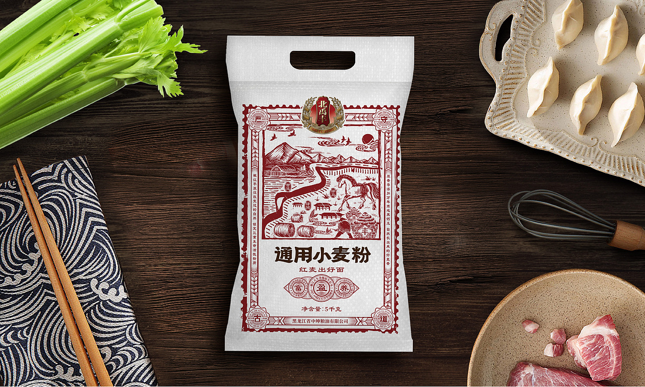 黑龙江中坤粮油北禹丰面粉